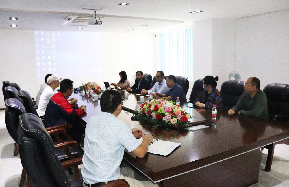 印度衛(wèi)生部官員來公司參觀訪問 華大輻照新聞資訊